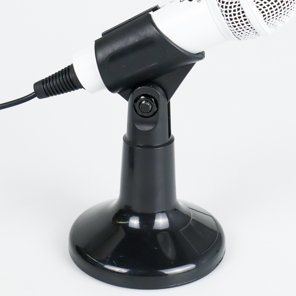 BUB Mikrofon Kondenser Dua Input 3.5mm untuk Smartphone PC - PC-10