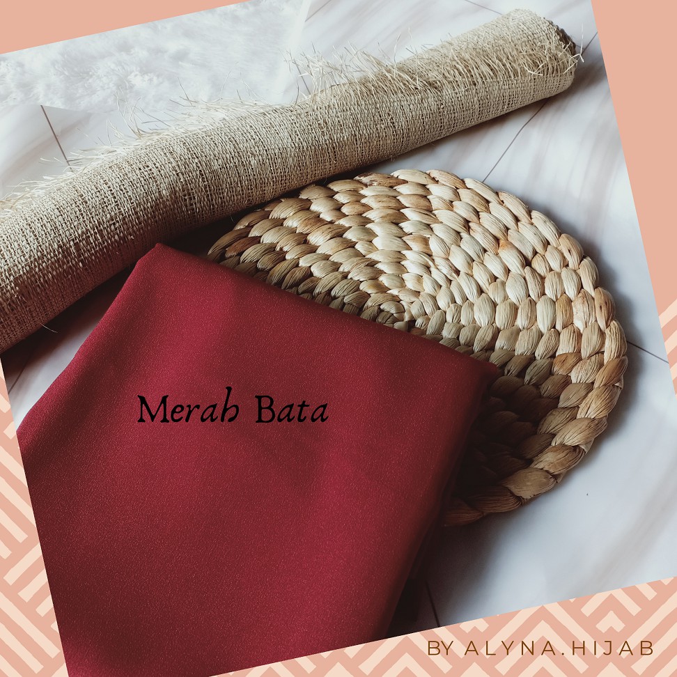 Khimar Diamond Ped /hijab syar'i / terbaru / bergo-Bata