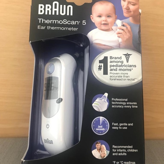 braun thermoscan ear thermometer irt 6500