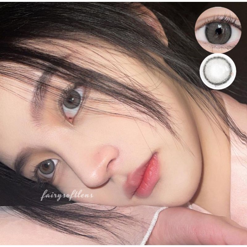 Softlens Kitty Mini Ella Grey / KONTAK LENSA