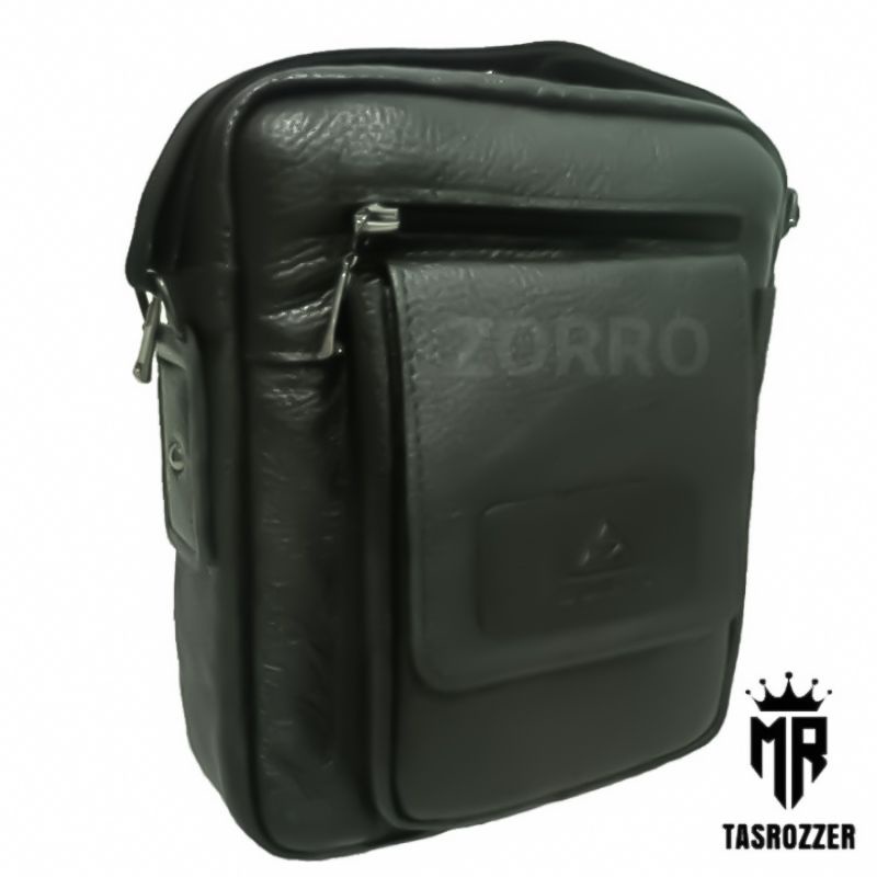 Tas hp 7 inch pria kulit asli tahan api merk ROZZER