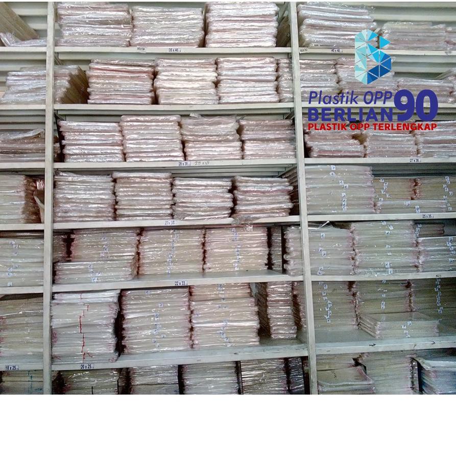 

New Plastik OPP 10 X 18 CM 18 MIC 100LBR Lem Atau Seal