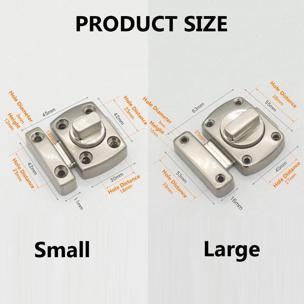 Suyo Grendel Pintu Professional Pengaman Rumah Rotatry Switch Gate Latch