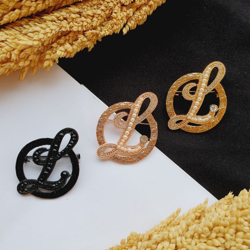 Brooch L by LCB / Bros Hijab / Bros Bahu / Bros Aksesoris Fashion Wanita