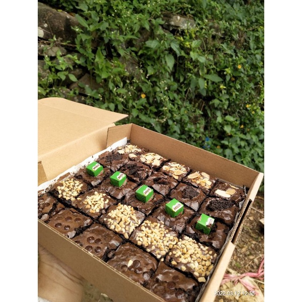 

Fudgy Brownies Shiny Crust