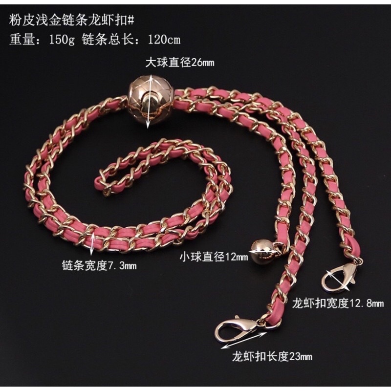 Kelaashop Tali Rantai Chan*L Nagita Adjustable (Tali Sling Tas / Casing Hp)