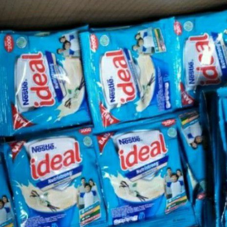 Jual Susu Nestle Ideal Vanila 10 Sachet Susu Bubuk | Shopee Indonesia