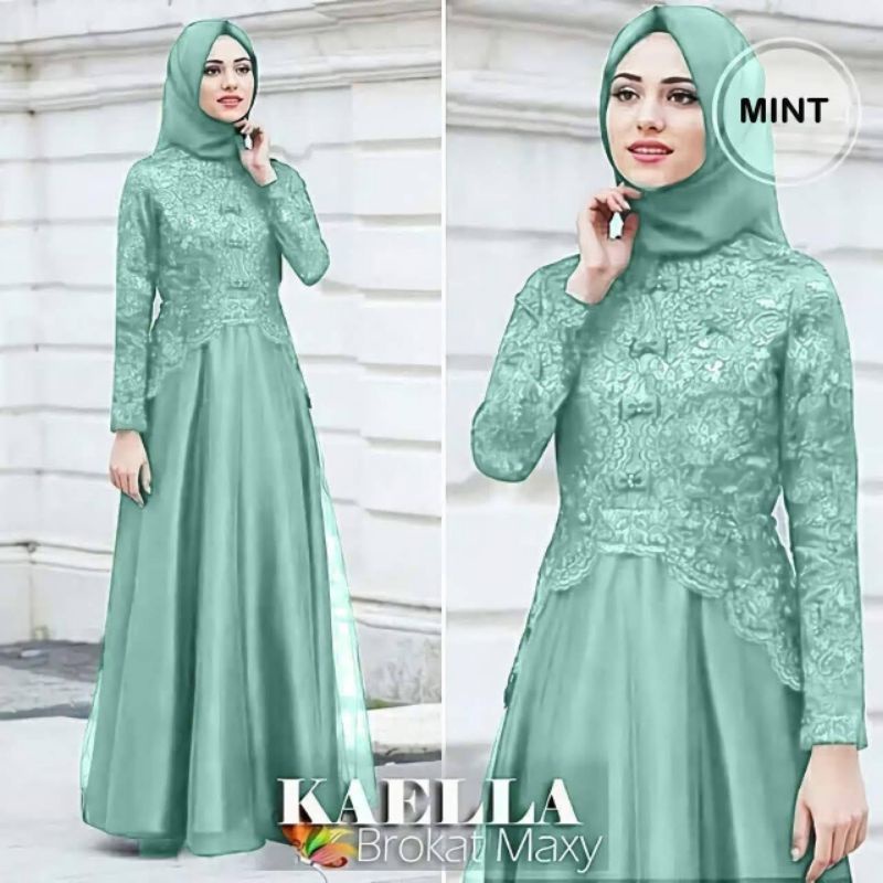 GAMIS BRUKAT MAXY KAELLA/GAMIS JUMBO/GAMIS KONDANGAN/GAMIS MUSLIM/GAMIS BRUKAT PREMIUM