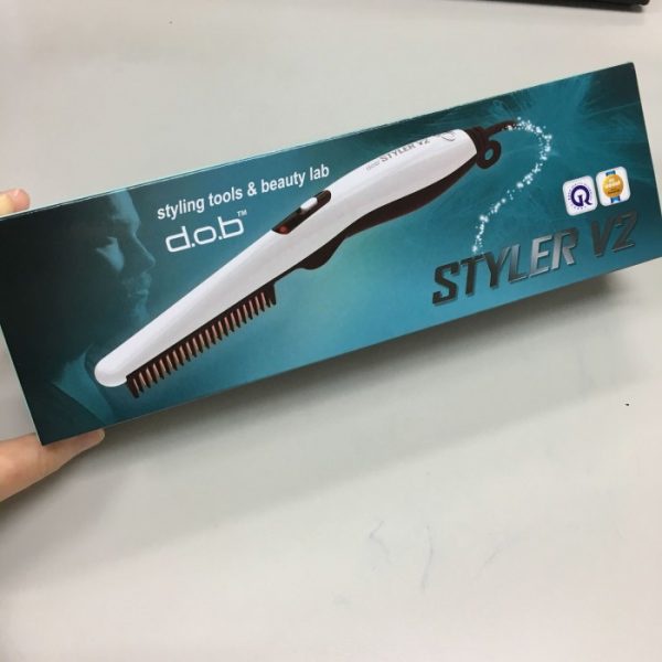 Styler Men V2 Electric Hair Straightener - Sisir Catok Rambut Pria