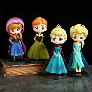 Topper Kue Desain Princess Elsa Frozen Untuk Ulang Tahun