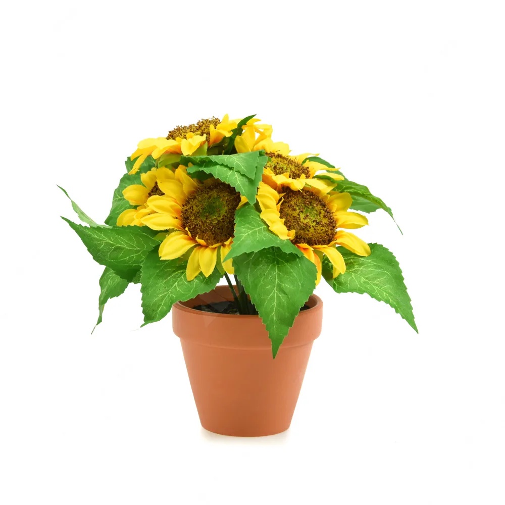 ACE Bunga Artifisial 28 Cm Sunflower Dengan Pot SKU 243644