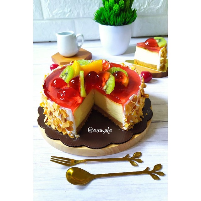 

New York baked Cheesecake diameter 15-16cm