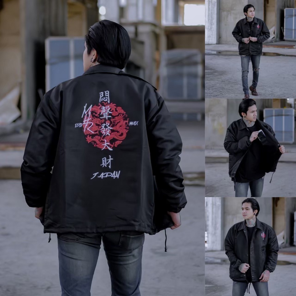 COACH JAKET MHR  JAKET COACH TASLAN PRIA-JAKET COACH MODEL JAPAN-JAKET TERLARIS