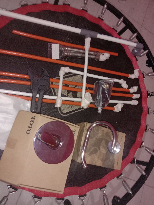 Pipa Air Dingin 1216 1/2inci 3 Lapis General Pipe 3 Layer Pipa Putih Model Rifeng Pipa Dekor Lampu