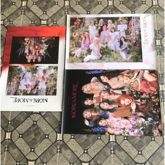Official Poster twice album more and more more & more