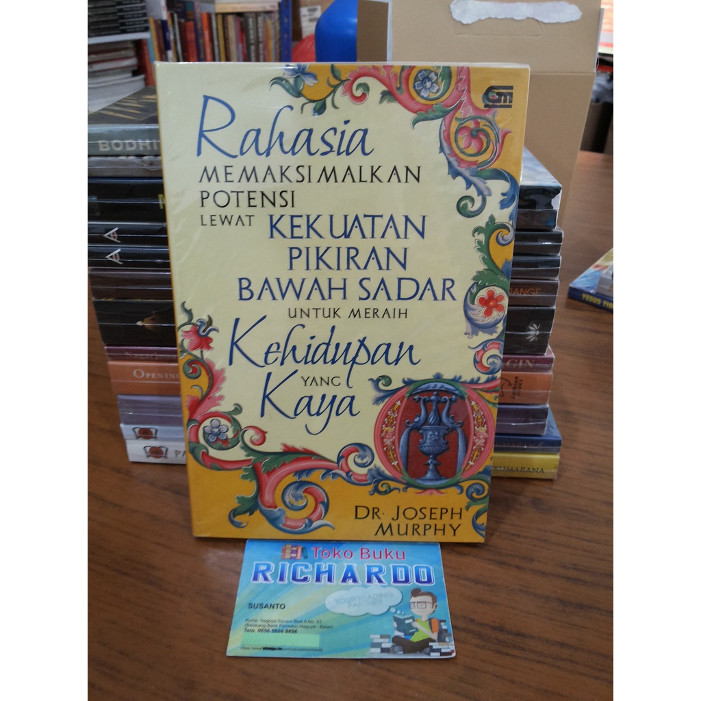 Jual Rahasia Memaksimalkan Potensi Lewat Kekuatan Pikiran Bawah Sadar