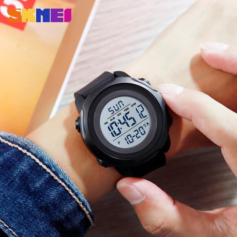 Jam Tangan Pria / SKMEI Digital 1540 Men / Jam Tangan Digital LED ORIGINAL / SKMEI