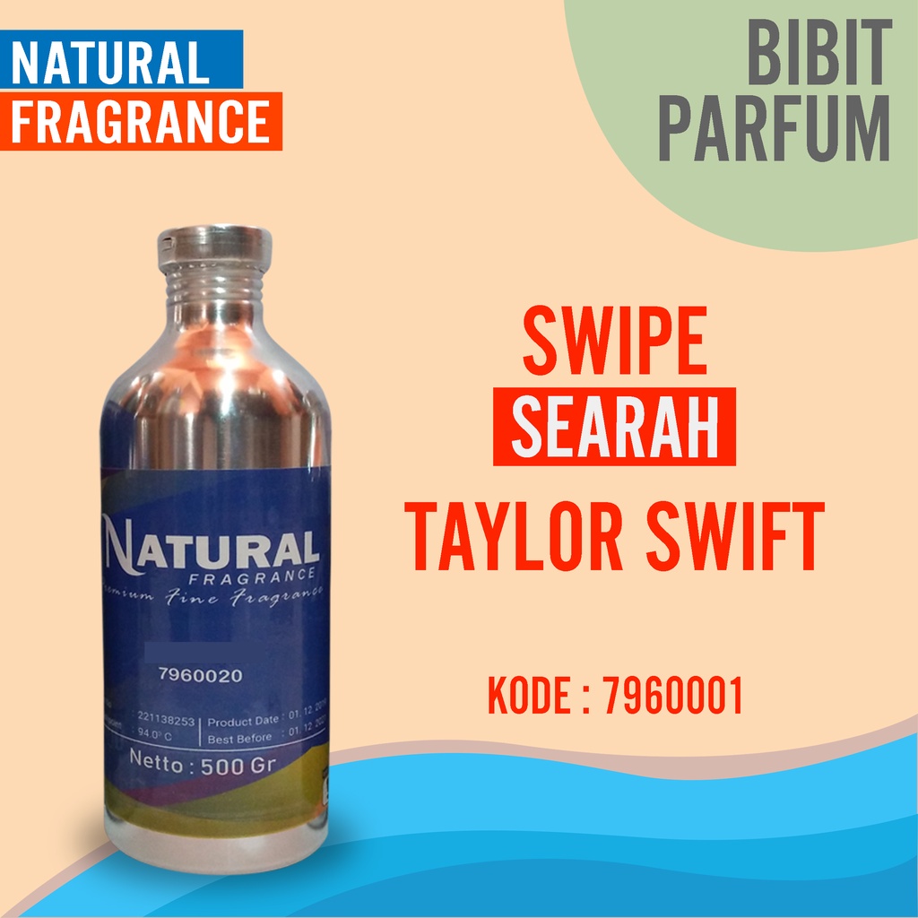 BIBIT PARFUM MURNI TAYLOR SWIFT - SWIPE NATURAL FRAGRANCE 100 ML