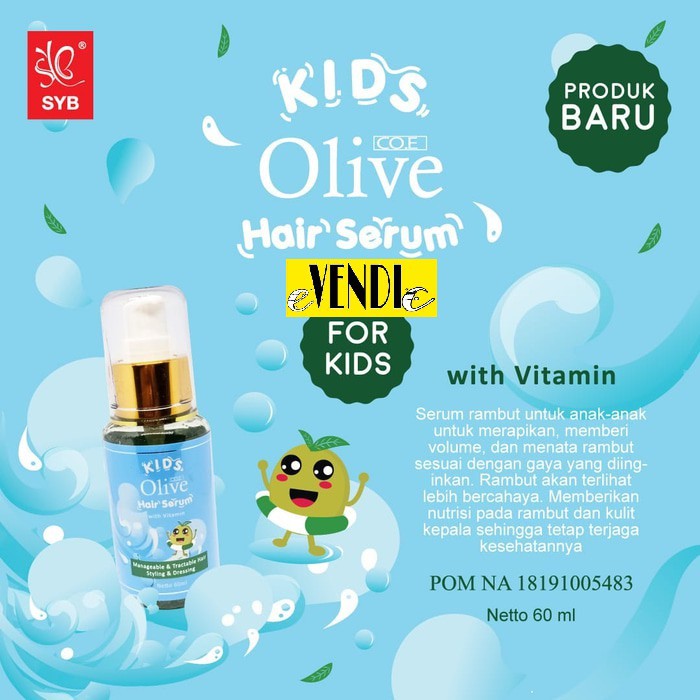 HAIR SERUM RAMBUT ANAK OLIVE BY SYB