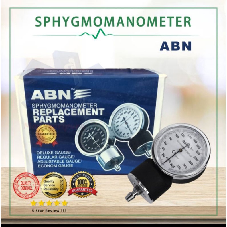 Original Gauge tensimeter ABN / manometer tensi ABN/ Exp Baru