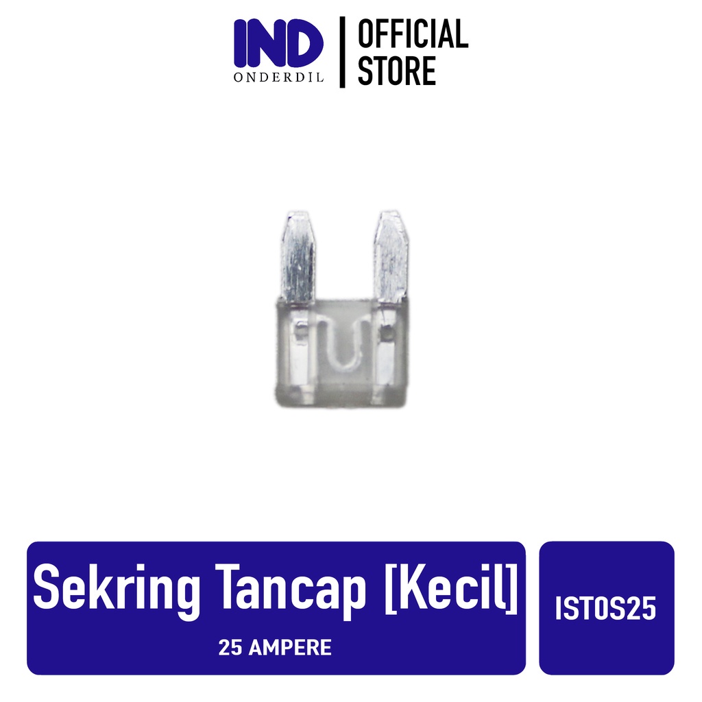 Sekring-Sikring Tancap-Fuse Blade Kecil 25 A-25A-Ampere