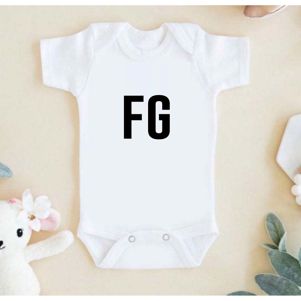 Jumper Baju Bayi Newborn Tulisan FG