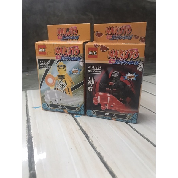 Lego Naruto & Tobi/Obito Uchiha Merk JBL Bootleg/KW