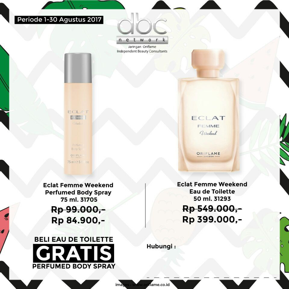 Oriflame Eclat femme