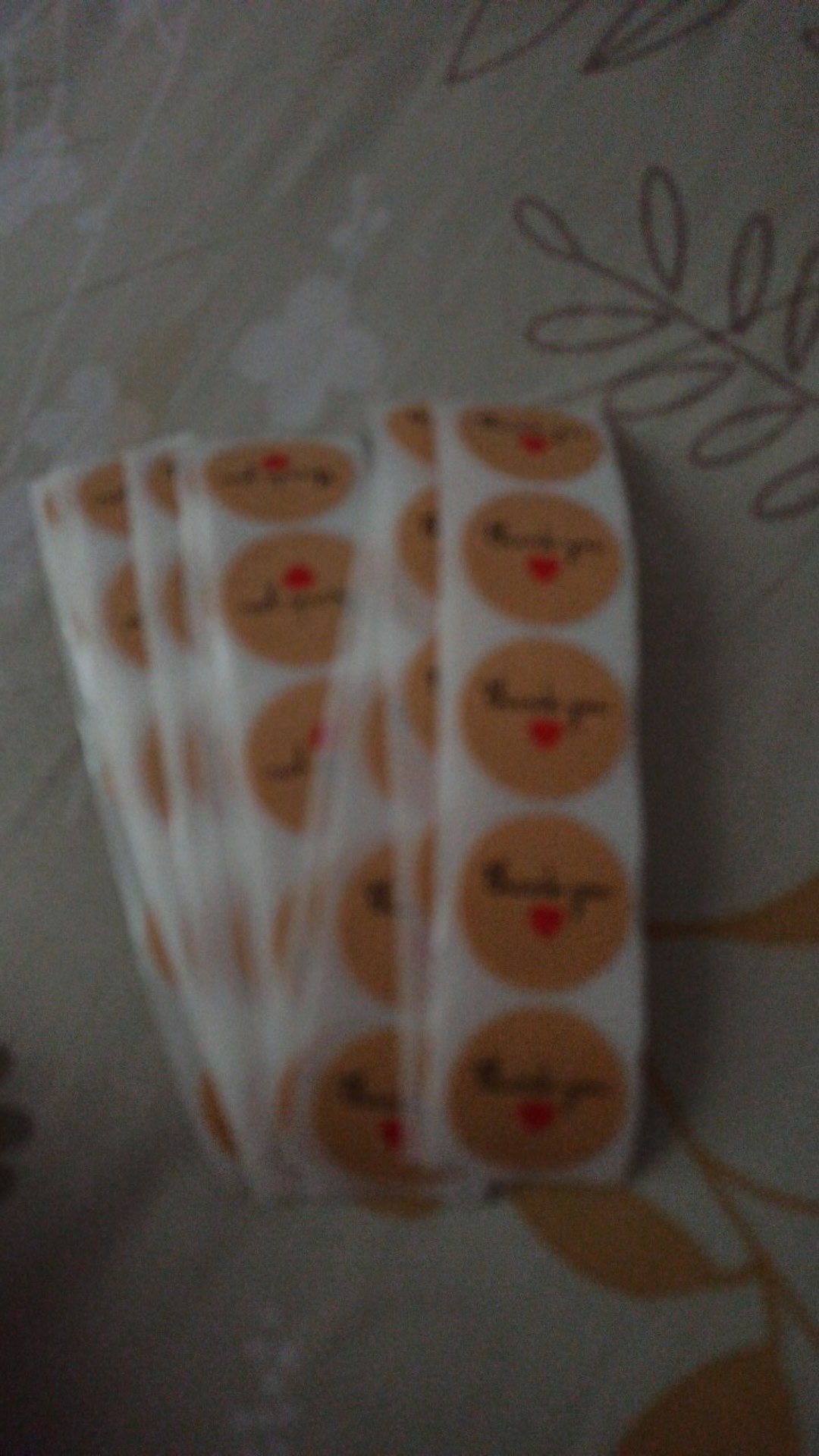 Stiker Sticker Thank You Segel Kemasan Baking Tools Decoration Packaging Kue Seal Sealer Kraft