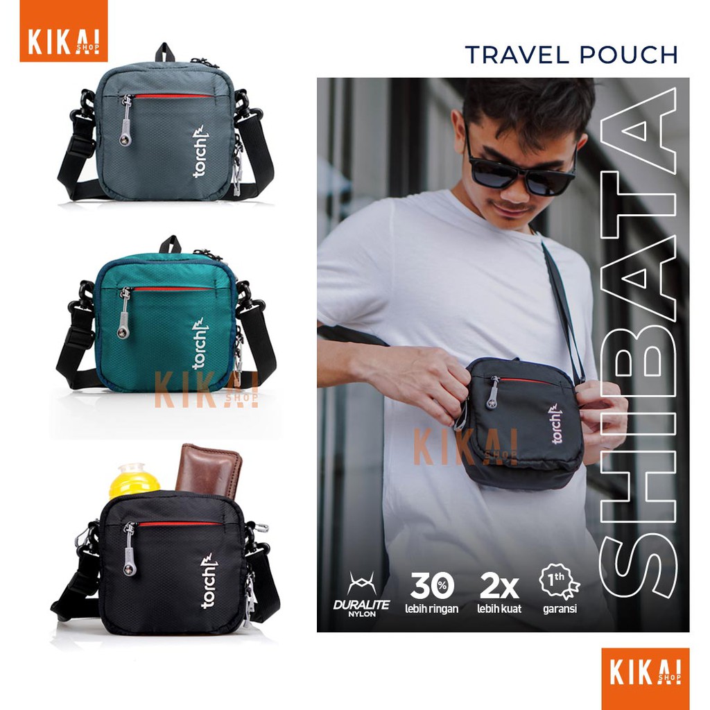 Tas Pria Tas Selempang Pouch Sling Bag simple - Ori Torch