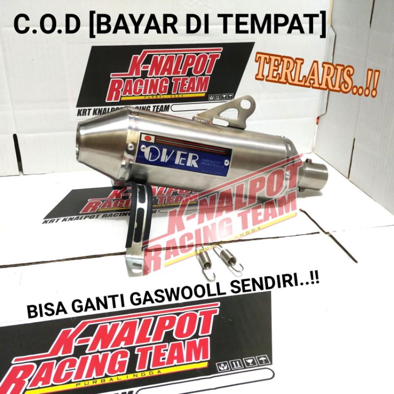 Silincer Over Japan Racing Knalpot Racing Klx Crf Dtracker TraiL modif Racing Trabas Terlaris