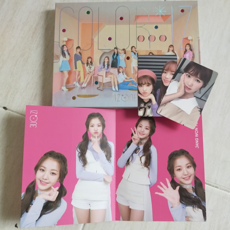 IZ*ONE - IZONE COLOR IZ ALBUM UNSEALED FULLSET VER COLOR