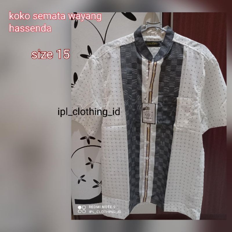 Baju koko semata wayang hassenda