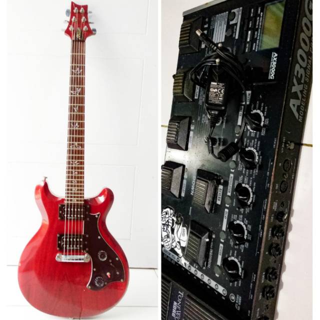 Gitar listrik PRS-Mira &amp; efek Ax3000g (second)