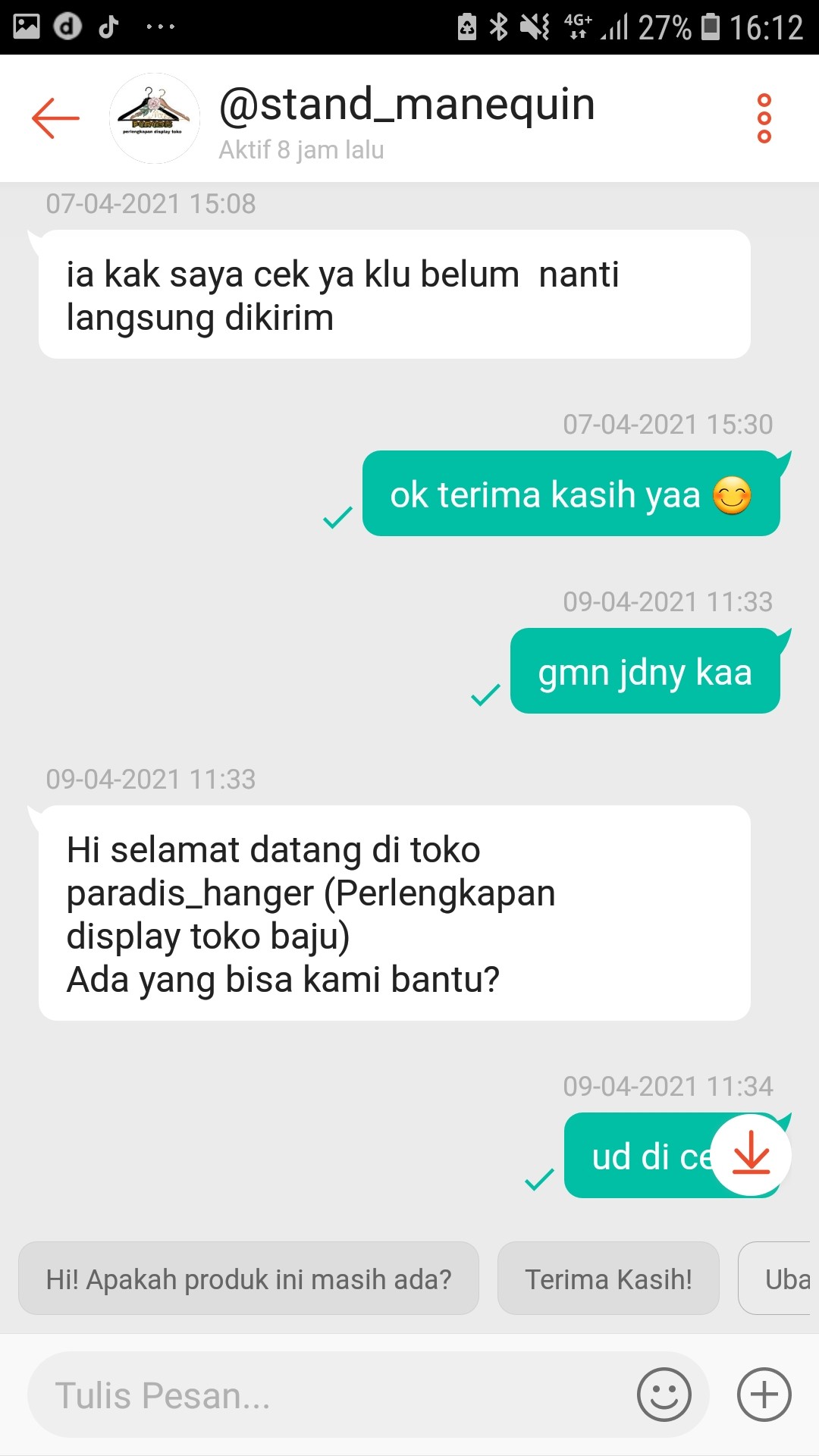 Hanger Jepit Kayu Putih 08