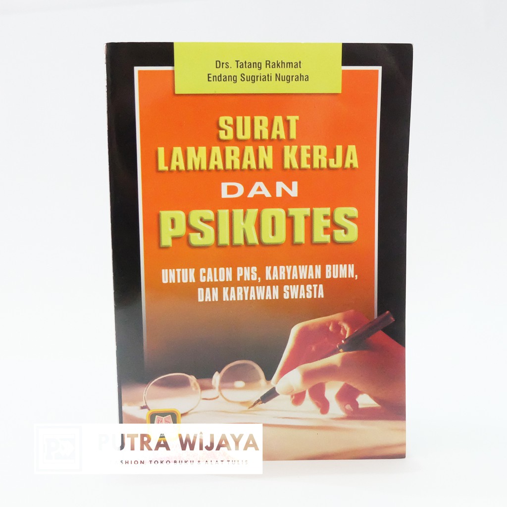 buku surat lamaran kerja dan psikotes