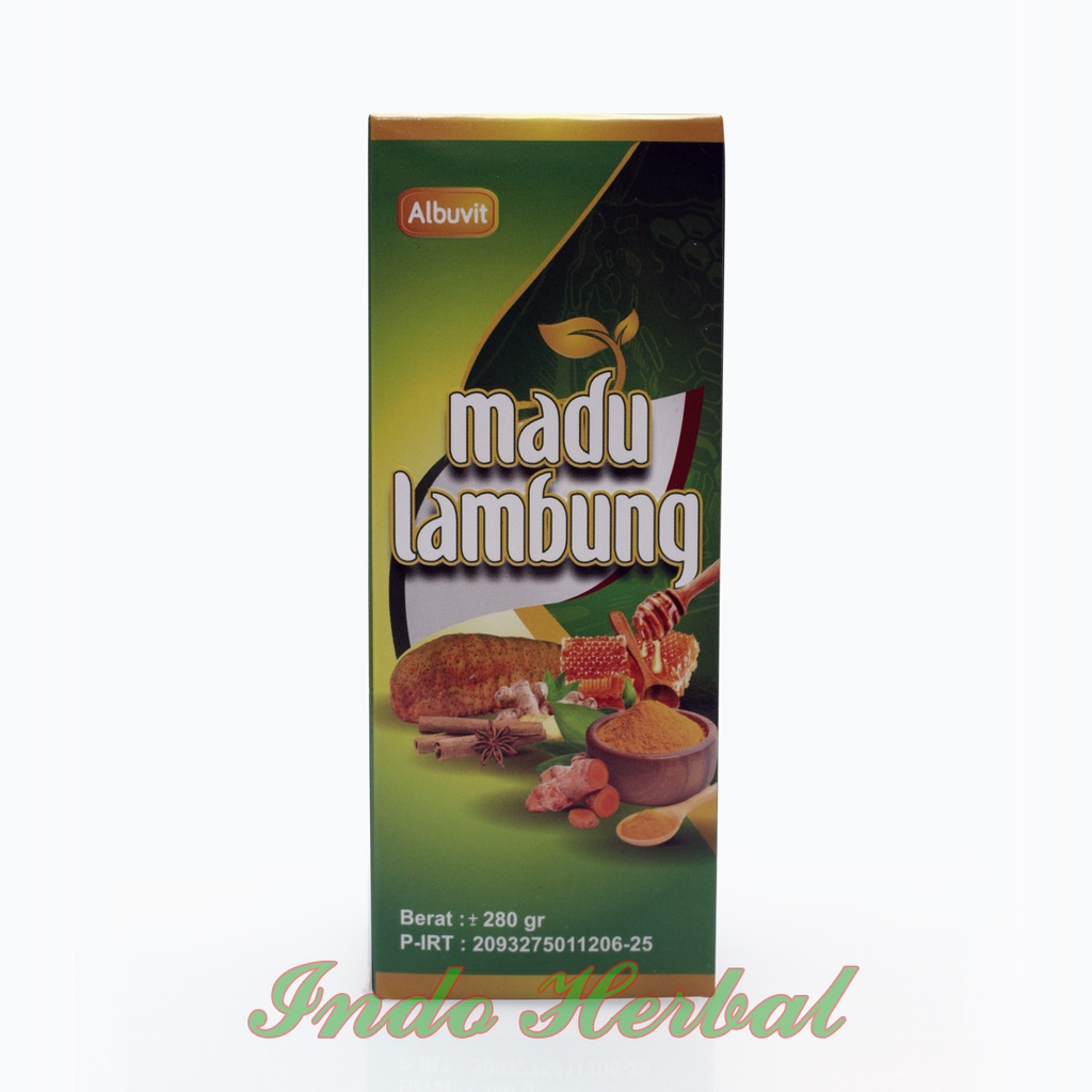 ALBUVIT Madu Lambung 280 gr | Herbal Gangguan Pencernaan Dan Maag