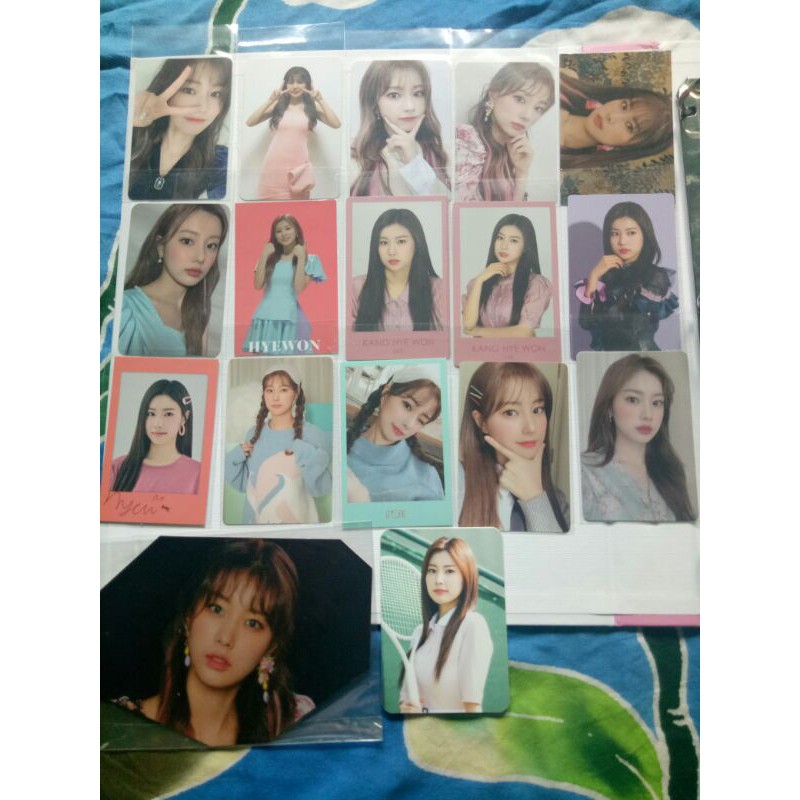 KANG HYEWON IZONE PHOTOCARD
