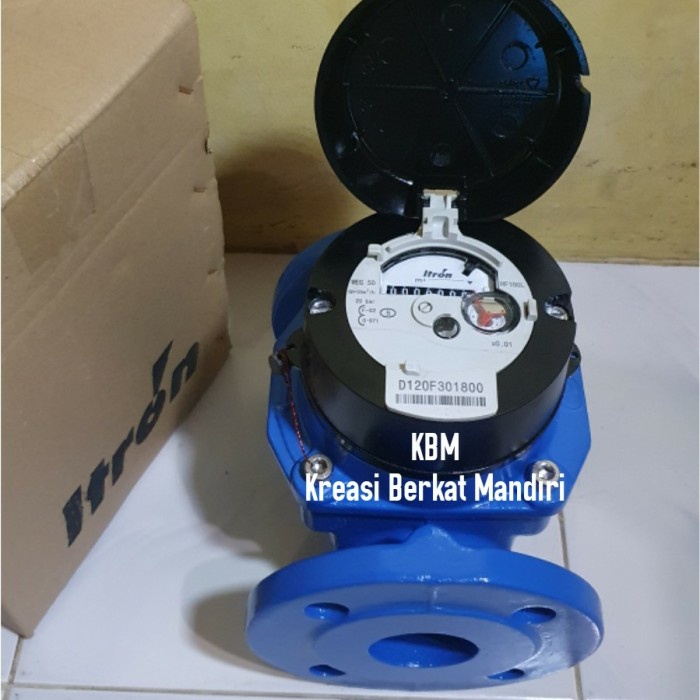Pertukangan - Itron 2 Inch Woltex Dn50 Mm/ Water Meter Itron 2 Inch / Meteran Air 2"