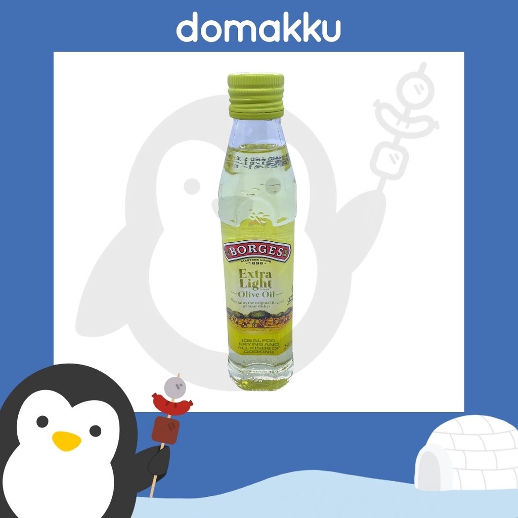

Borges Extra Light Olive Oil (Minyak Zaitun Murni) 250ml, Halal