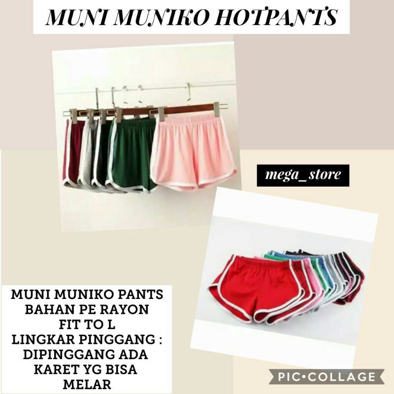 MGS MUNI MUNIKO HOTPANTS - CELANA PENDEK