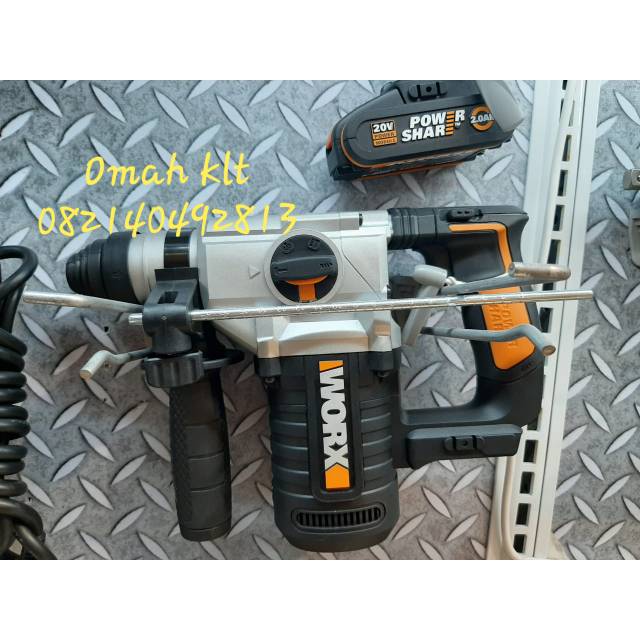 cordless sds bor rotary hammer WORX made in UK ENGLISH