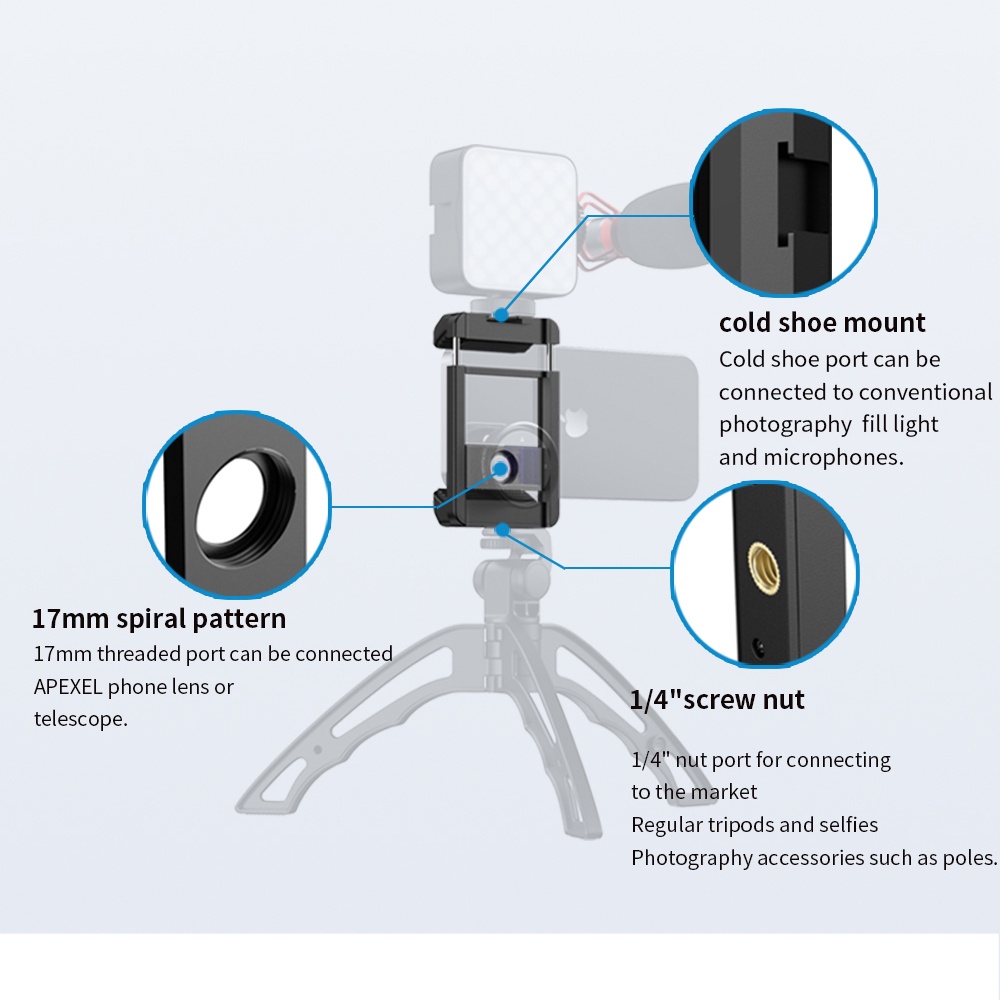 Braket Holder Handphone Universal Bisa Ditarik