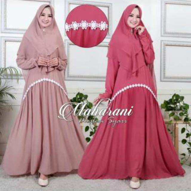 Set Maharani renda oval ORI Maharani