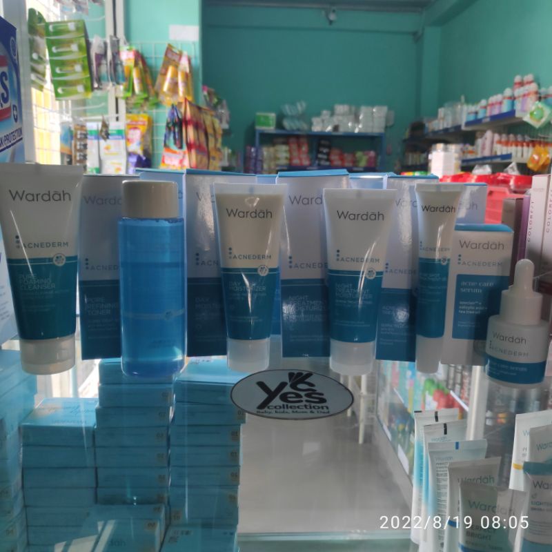 Wardah Acnederm Acne Spot Treatment Gel 15ml Perawatan Rawat Kulit Berjerawat jerawat