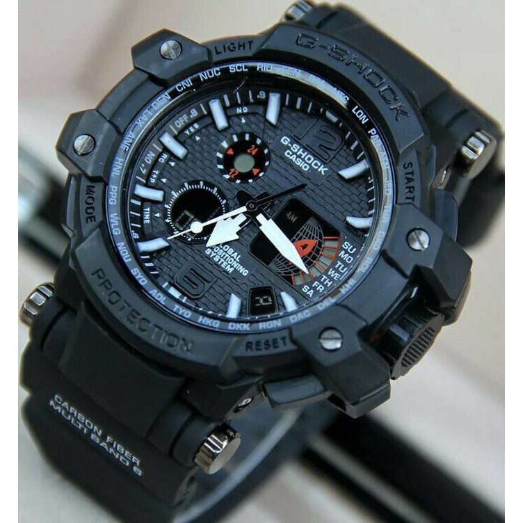 Jual Wbs Obral Jam Tangan Pria G Shock Gpw1000 Full Black Gk013