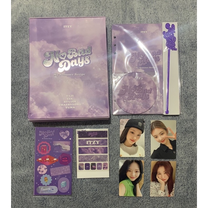 ITZY No Bad Days August Yeji Lia Chaeryeong Yuna Set