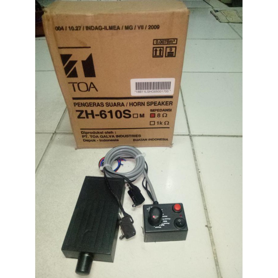 Modul Sirine Patwal 12 Suara Dobel Tone +Toa 10Watt