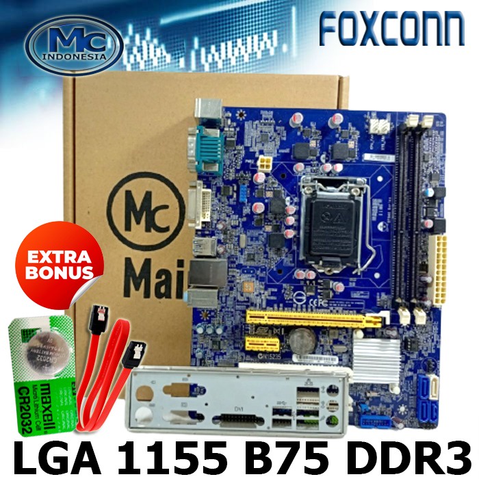 MOBO Mainboard  Motherboard B75 LGA 1155