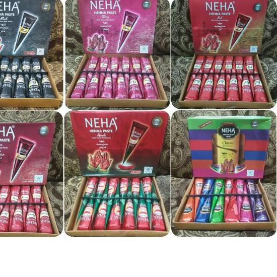 

Update Neha henna Paste - 6 Varian.,